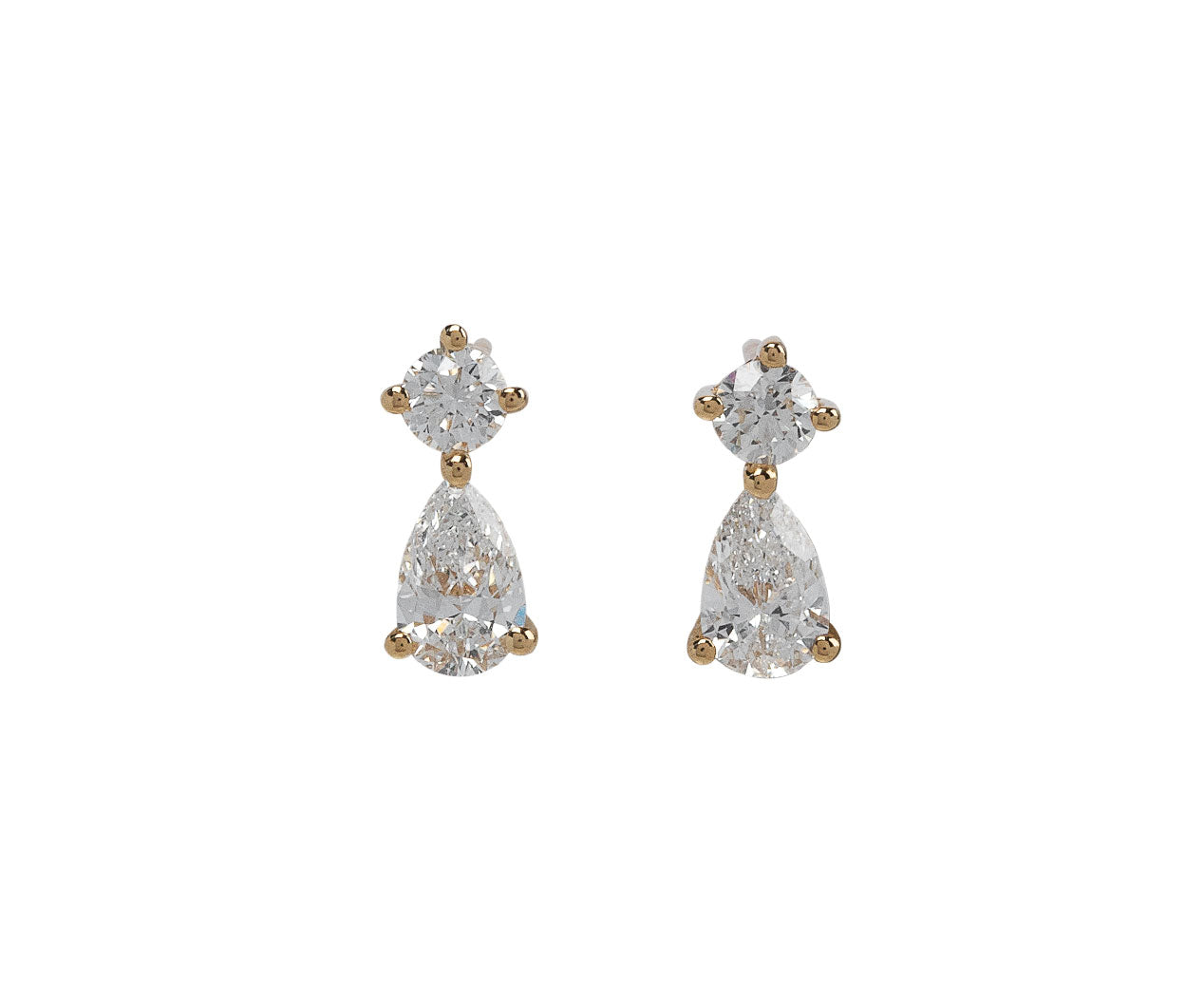 Anita Ko Diamond Violet Stud Earrings