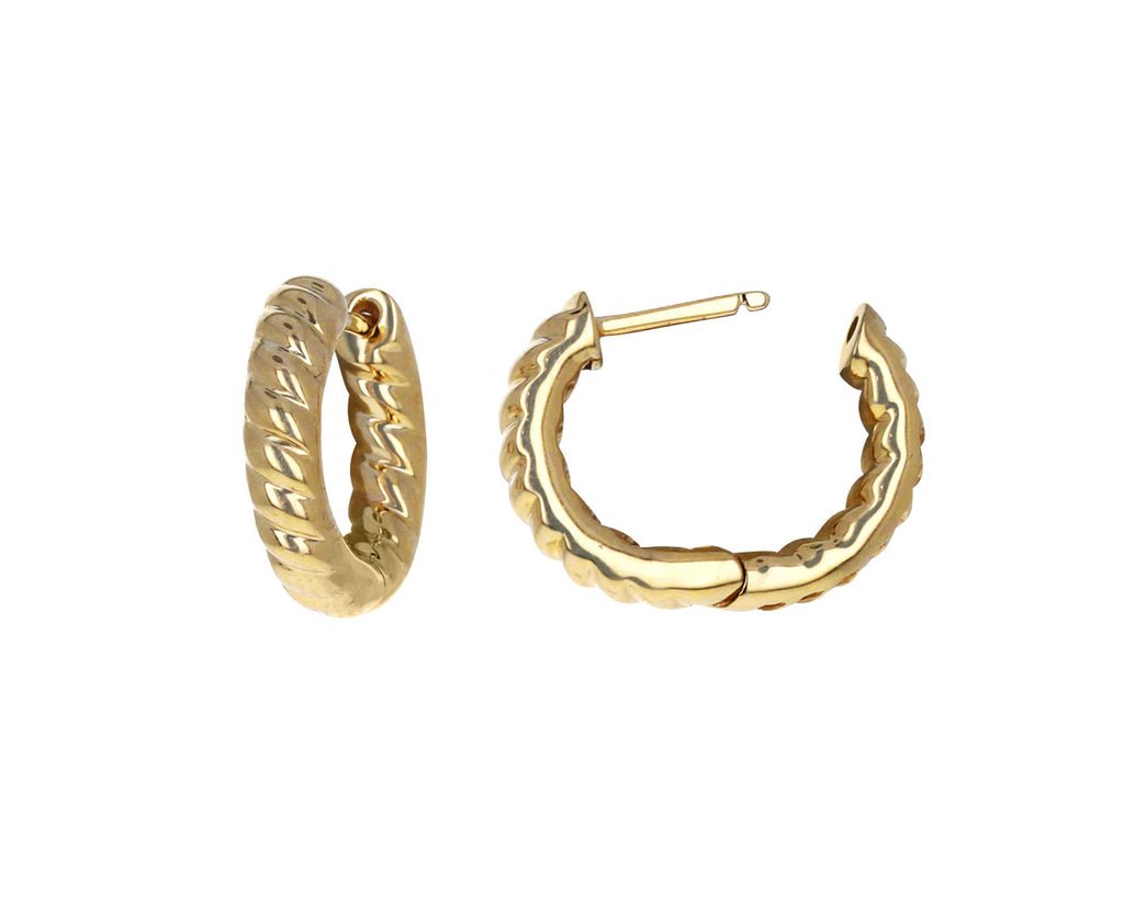 Anita Ko Small Zoe Huggie Hoop Earrings