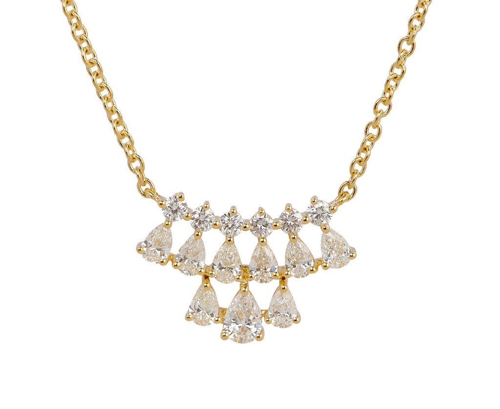 Anita Ko Diamond Daphne Pendant Necklace Close up