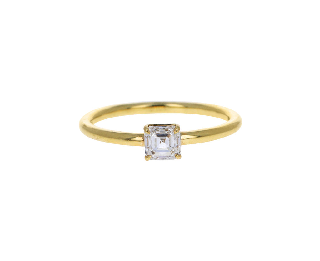 Anita Ko Asscher Cut Diamond Solitaire