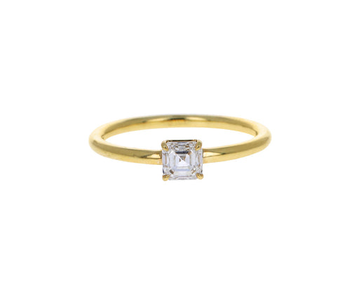 Anita Ko Asscher Cut Diamond Solitaire
