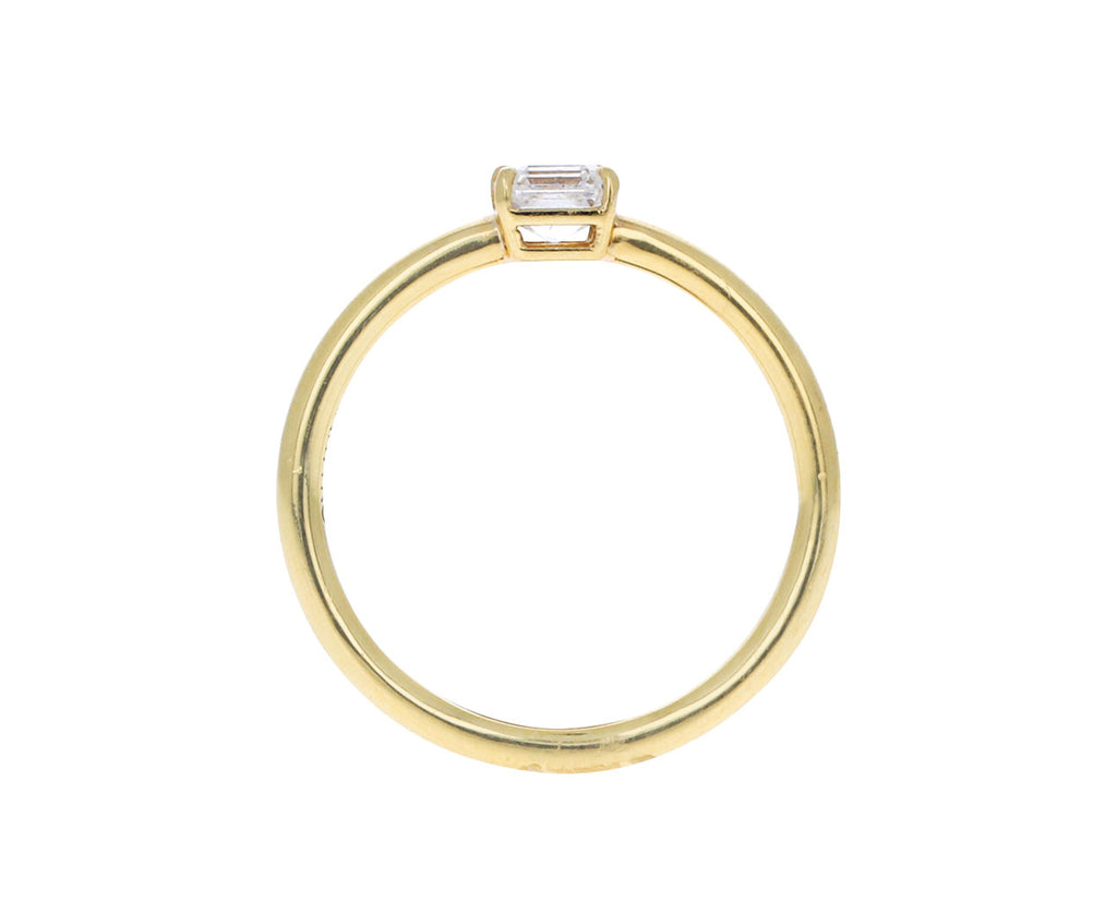 Anita Ko Asscher Cut Diamond Solitaire Top