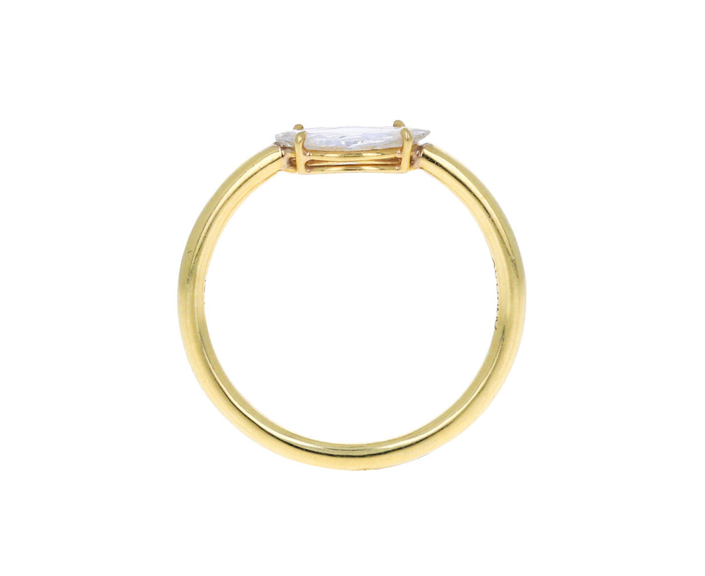 Anita Ko Marquise Diamond Solitaire Side Top