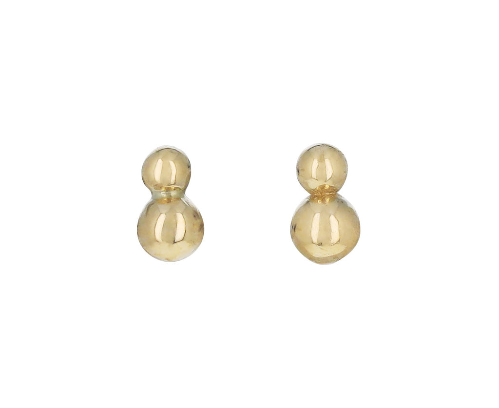 Two Ball Stud Earrings