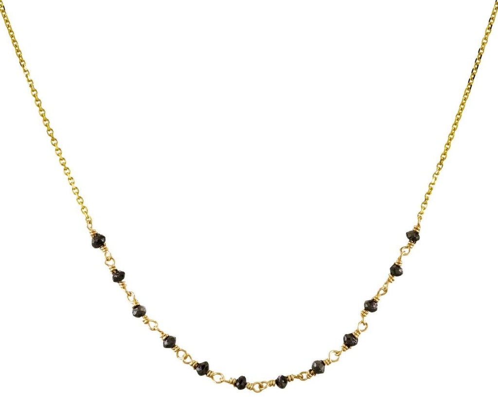 Black Diamond Necklace - TWISTonline 