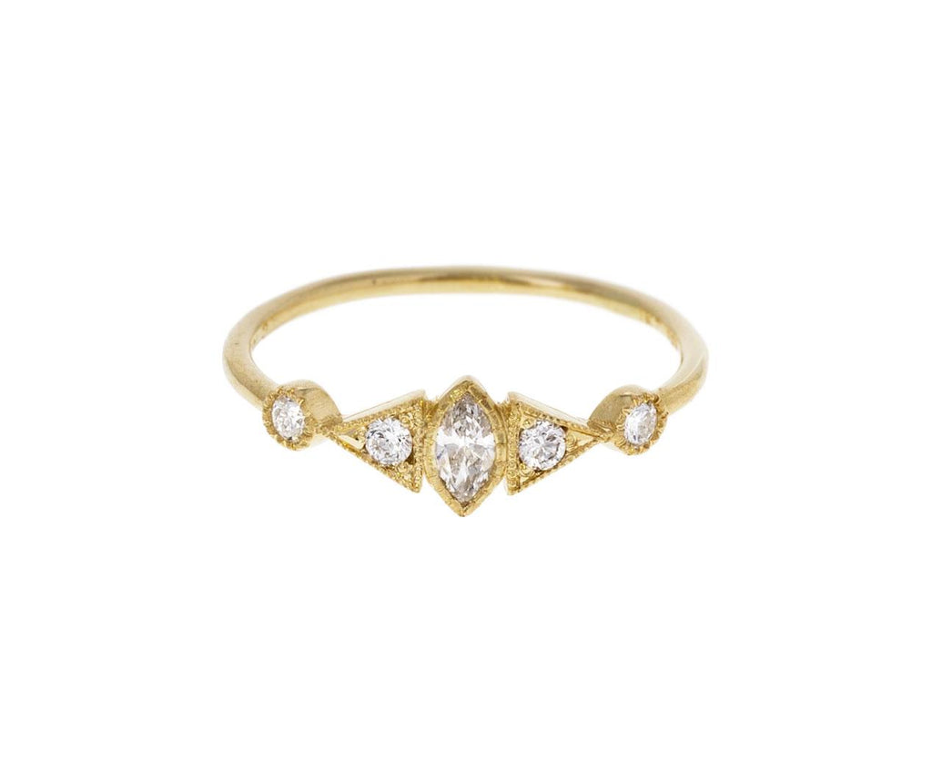 Diamond Marquise Deco Ring - TWISTonline 
