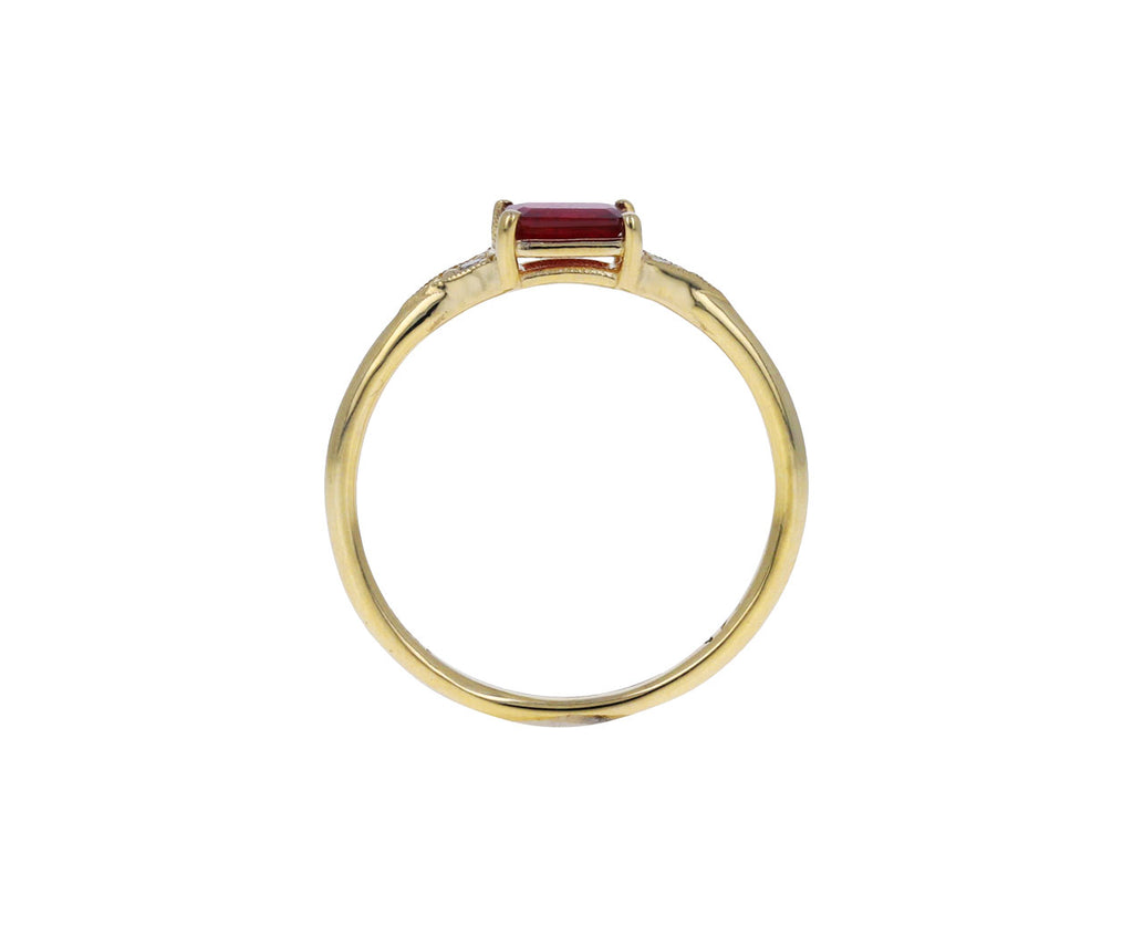 Ruby Deco Ring