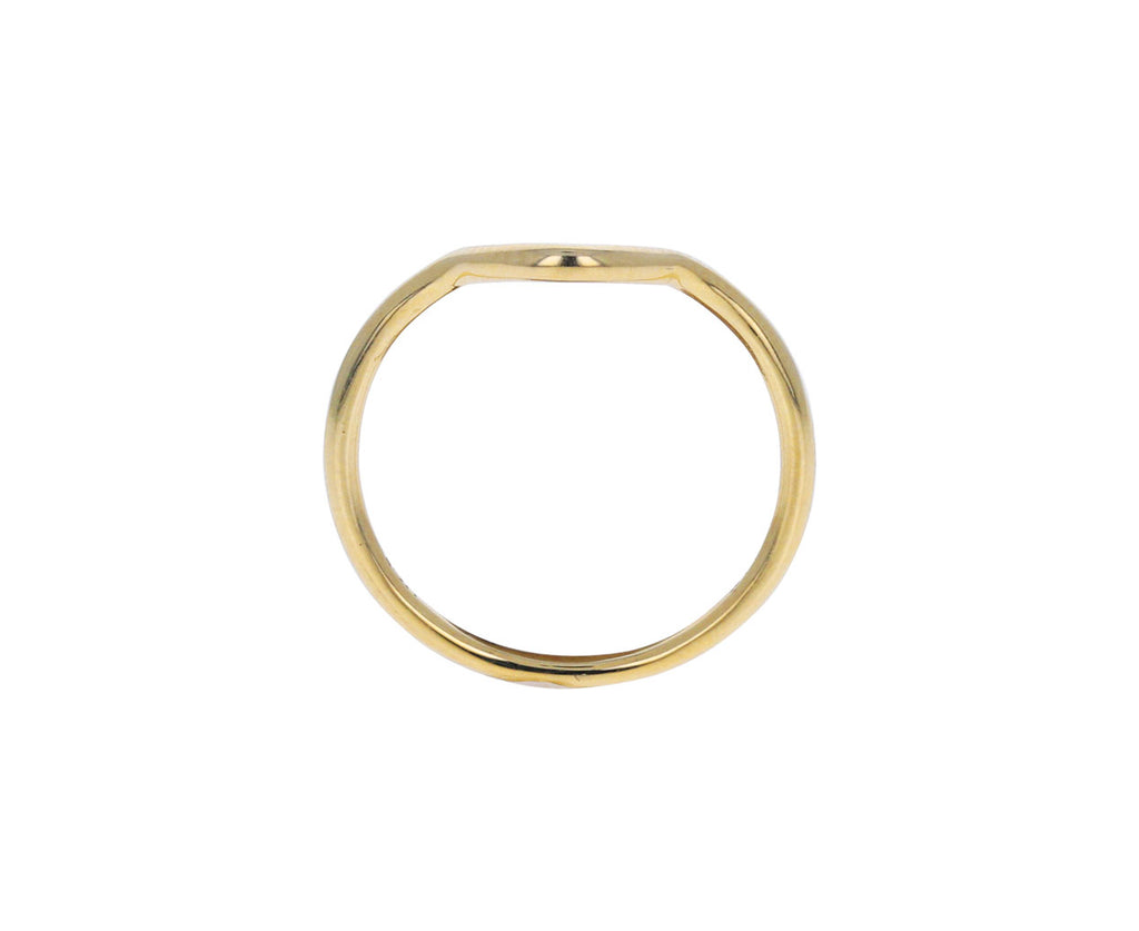 Gold Curved Band