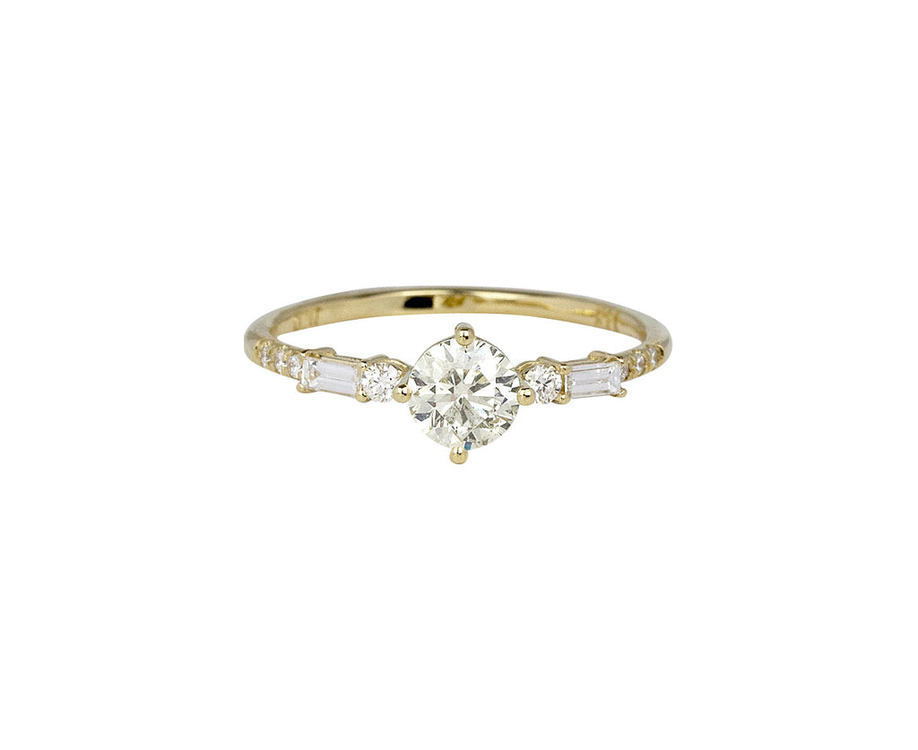 Diamond Solitaire Etude Ring