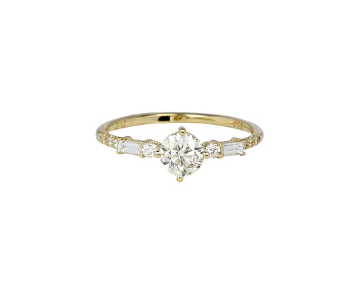 Diamond Solitaire Etude Ring