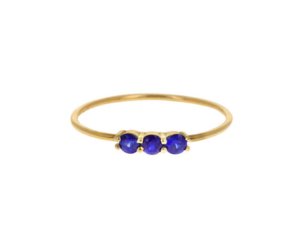 Triple Sapphire Ring