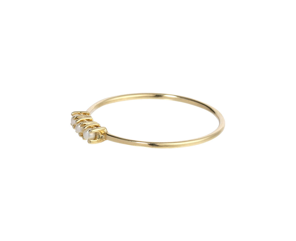 Three Pearl Ring
