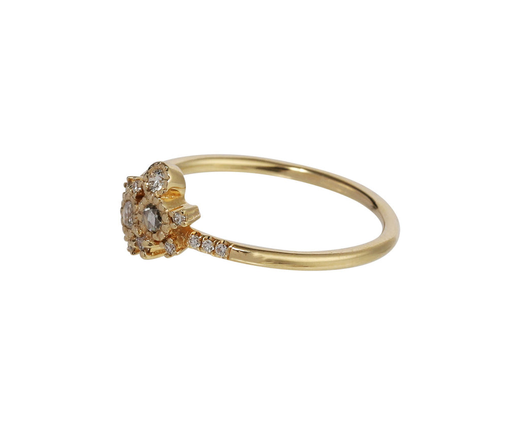 Diamond Cluster Ring