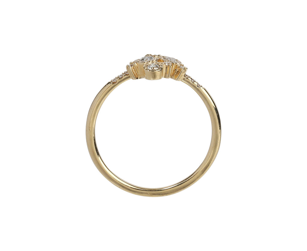 Diamond Cluster Ring
