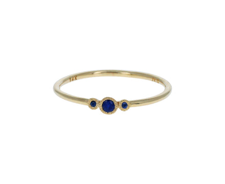 Blue Sapphire Genesis Ring