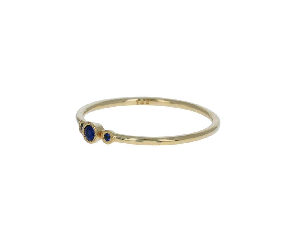 Blue Sapphire Genesis Ring