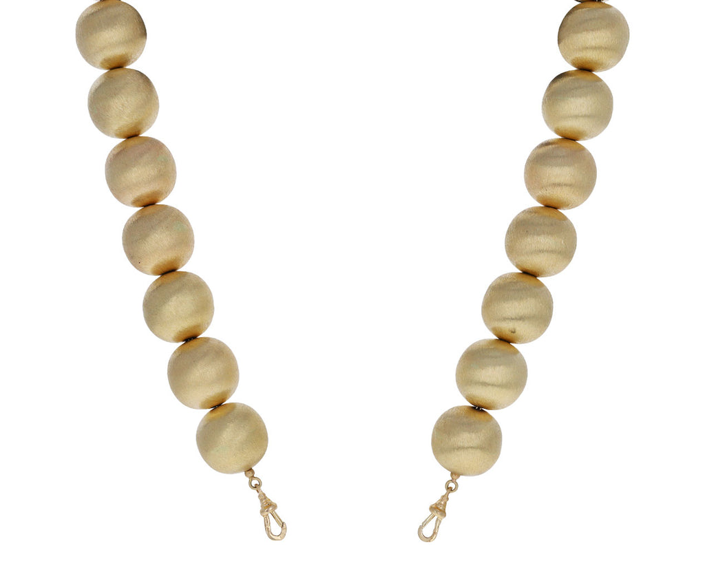 Chaine Coco or Jaune Gold Ball Necklace