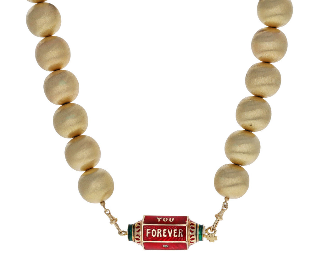 Chaine Coco or Jaune Gold Ball Necklace