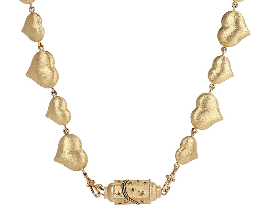 Marie Lichtenberg Heart Chain Necklace With Locket