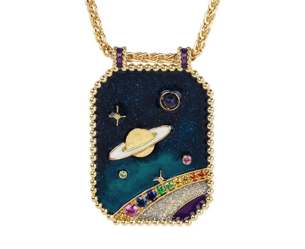 Double pendant necklace deals