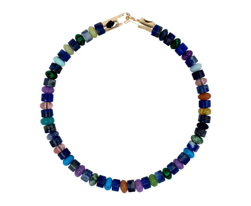 Luis Morais Mixed Gem Beaded Bracelet