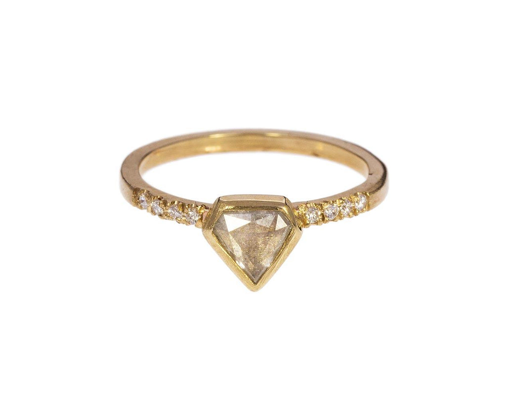 Shield Cut Lois Diamond Solitiare - TWISTonline 
