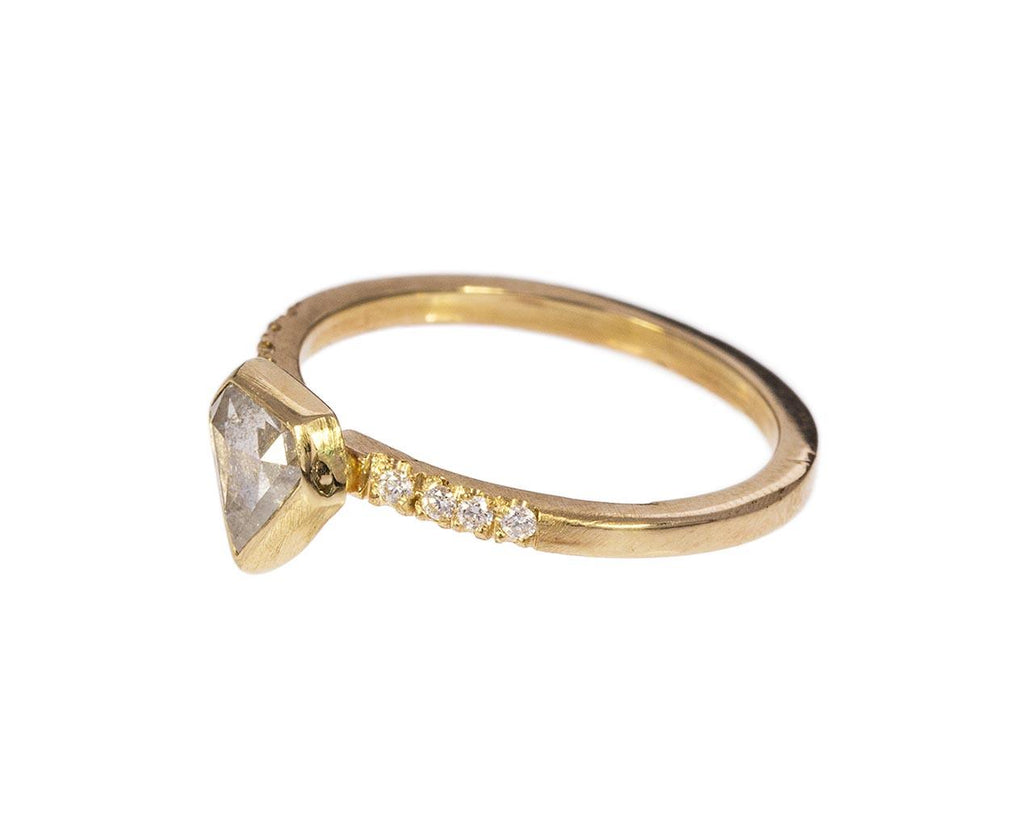 Shield Cut Lois Diamond Solitiare - TWISTonline 