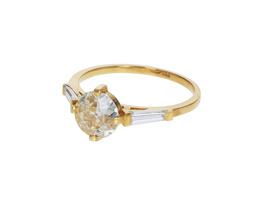 Old European Cut Diamond Calliope Ring - TWISTonline 