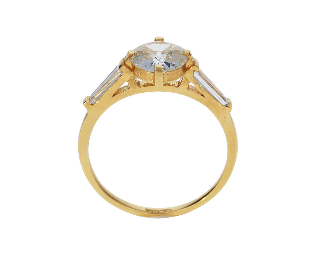 Old European Cut Diamond Calliope Ring - TWISTonline 