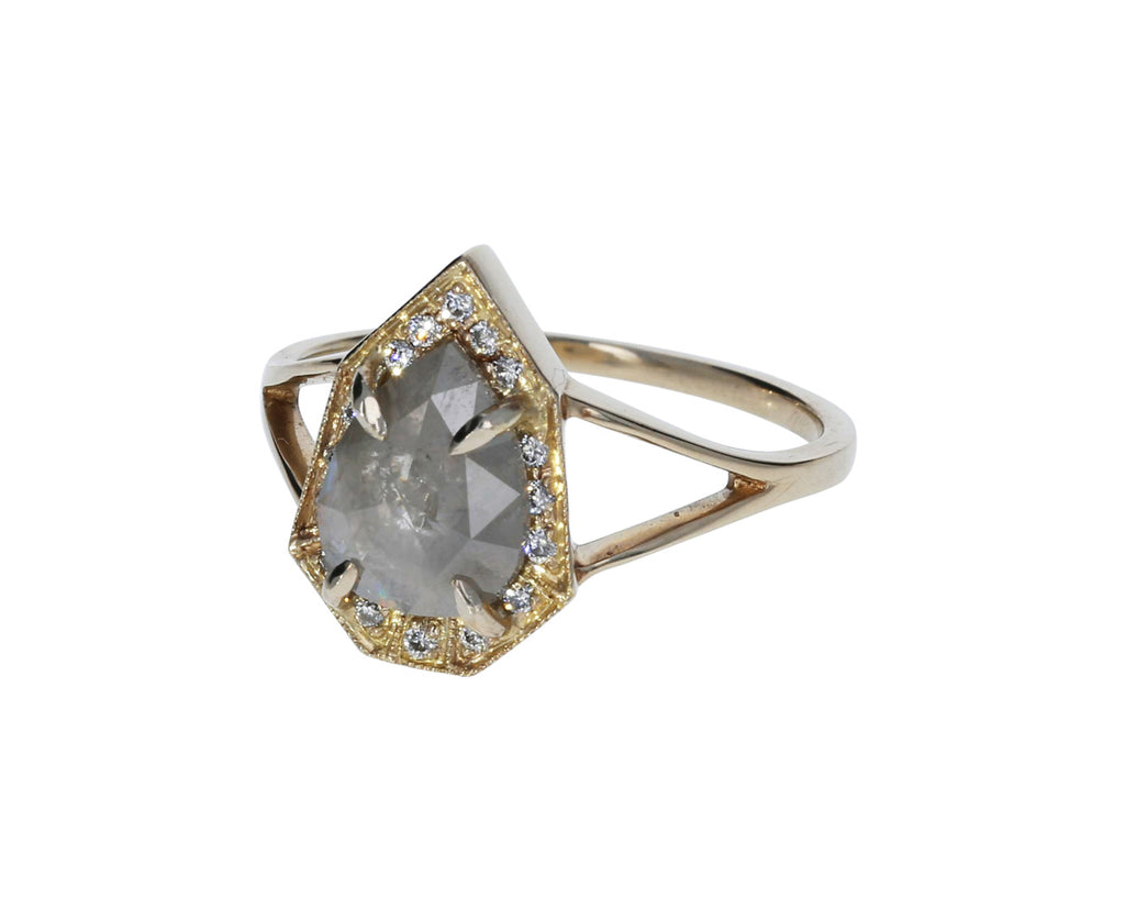 Gray Diamond Phoebe Ring - TWISTonline 