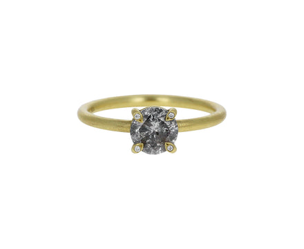 Salt and Pepper Diamond Solitaire