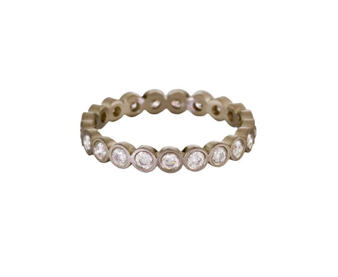White Diamond Eternity Band - TWISTonline 