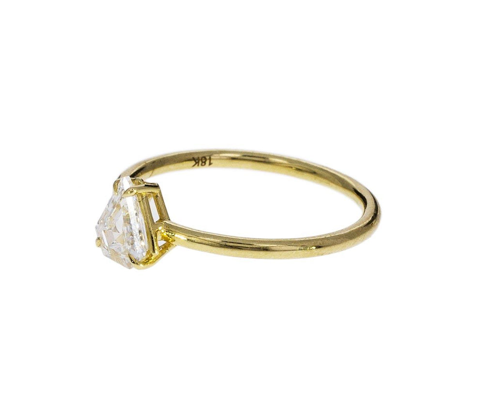 Fancy Cut Prong Set Diamond Solitaire - TWISTonline 