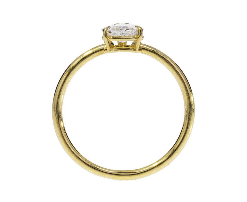 Fancy Cut Prong Set Diamond Solitaire - TWISTonline 