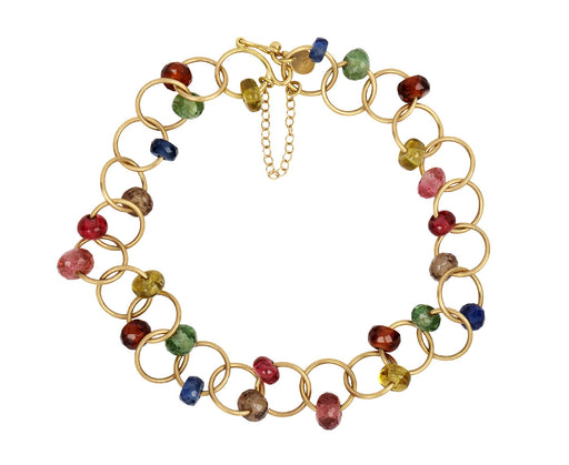 Mallary Marks Thin Multi Gem Circus Bracelet