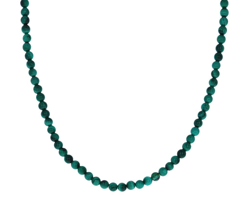 Malachite Beaded Choker Necklace