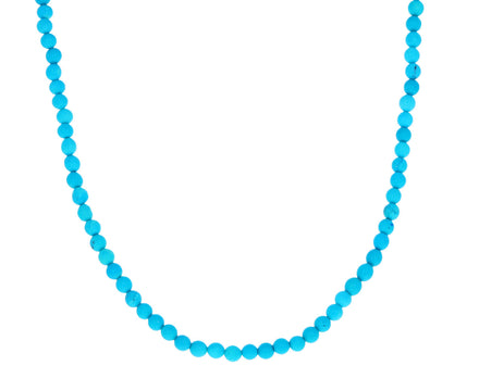 Turquoise Beaded Choker Necklace