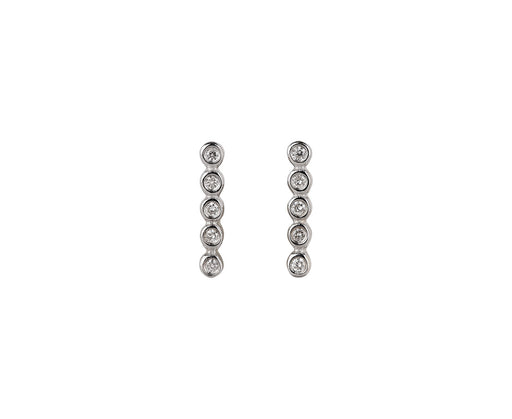 Mateo 5 Diamond Dot Stud Earrings
