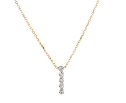 Mateo 5 Diamond Dot Pendant Necklace