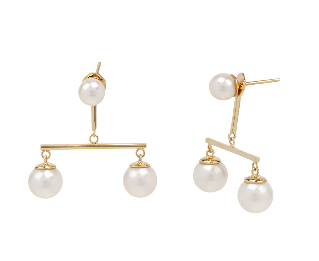 Pearl Balance Mobile Earrings