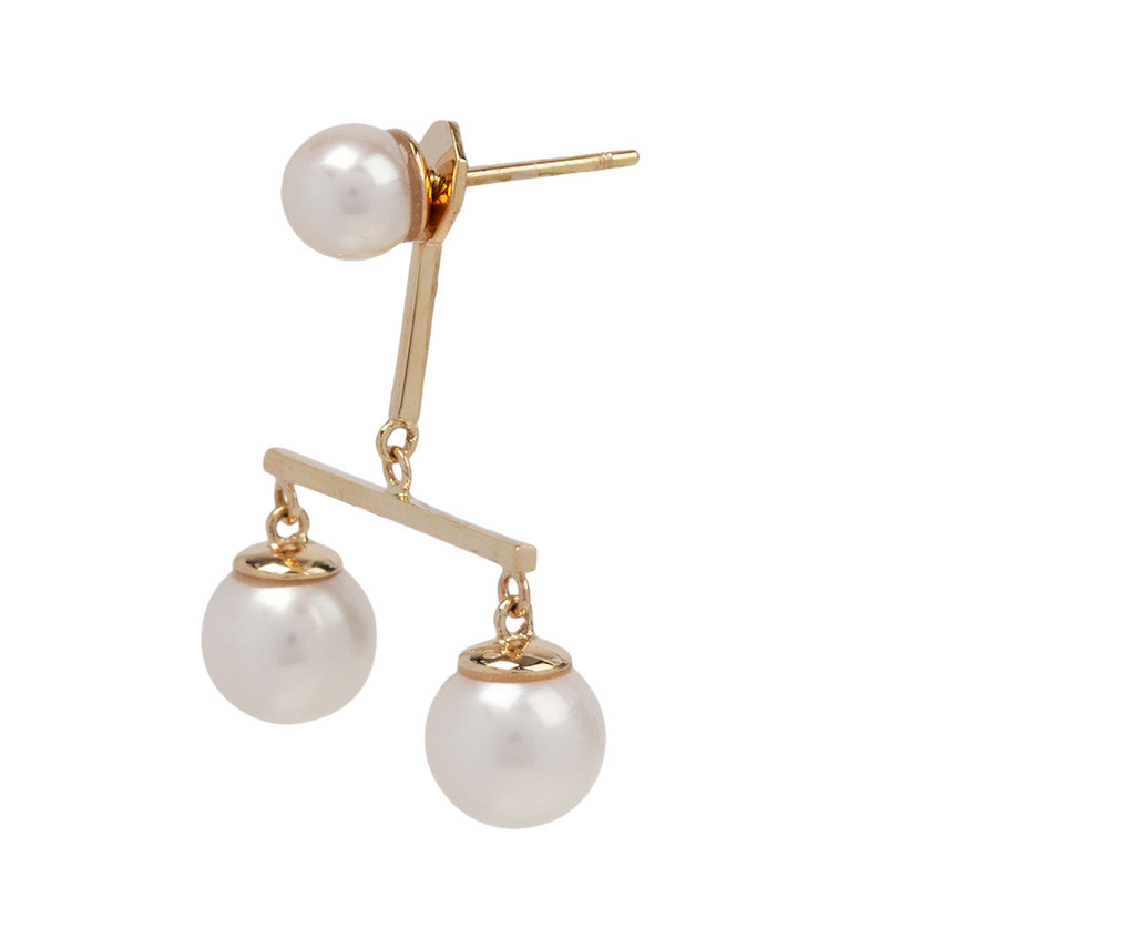Pearl Balance Mobile Earrings