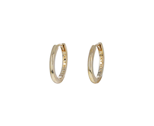 Gold Huggie Hoop Earrings