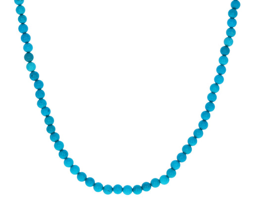 Classic Turquoise Bead Necklace