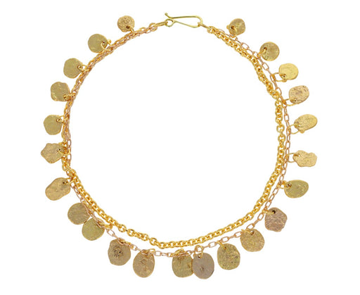 Gold Double Kelp Chain Bracelet