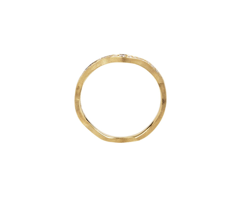 Kintsugi Pavé Diamond Vine Ring