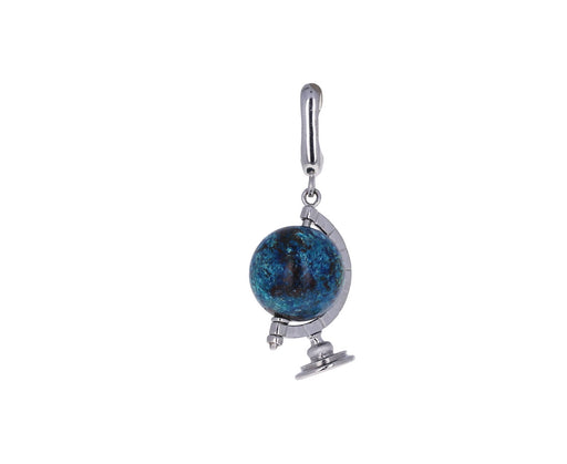 Chrysocolla Globe Charm ONLY