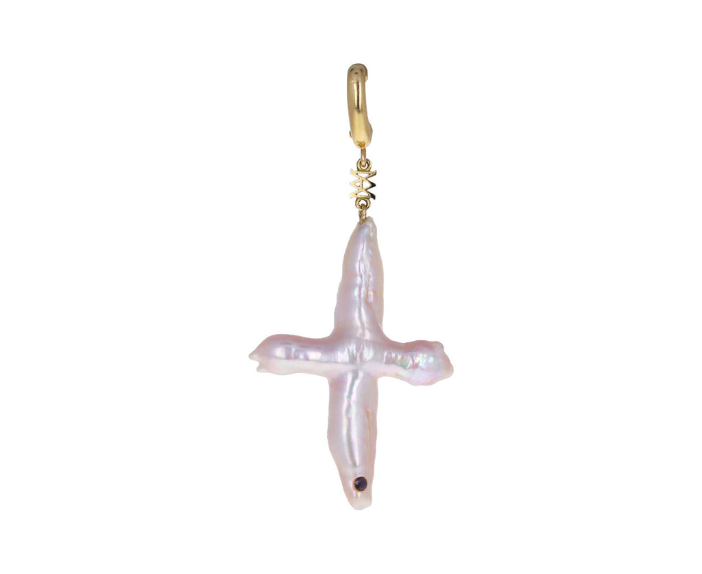 Pearl Cross Charm ONLY