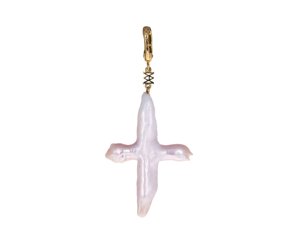 Pearl Cross Charm ONLY