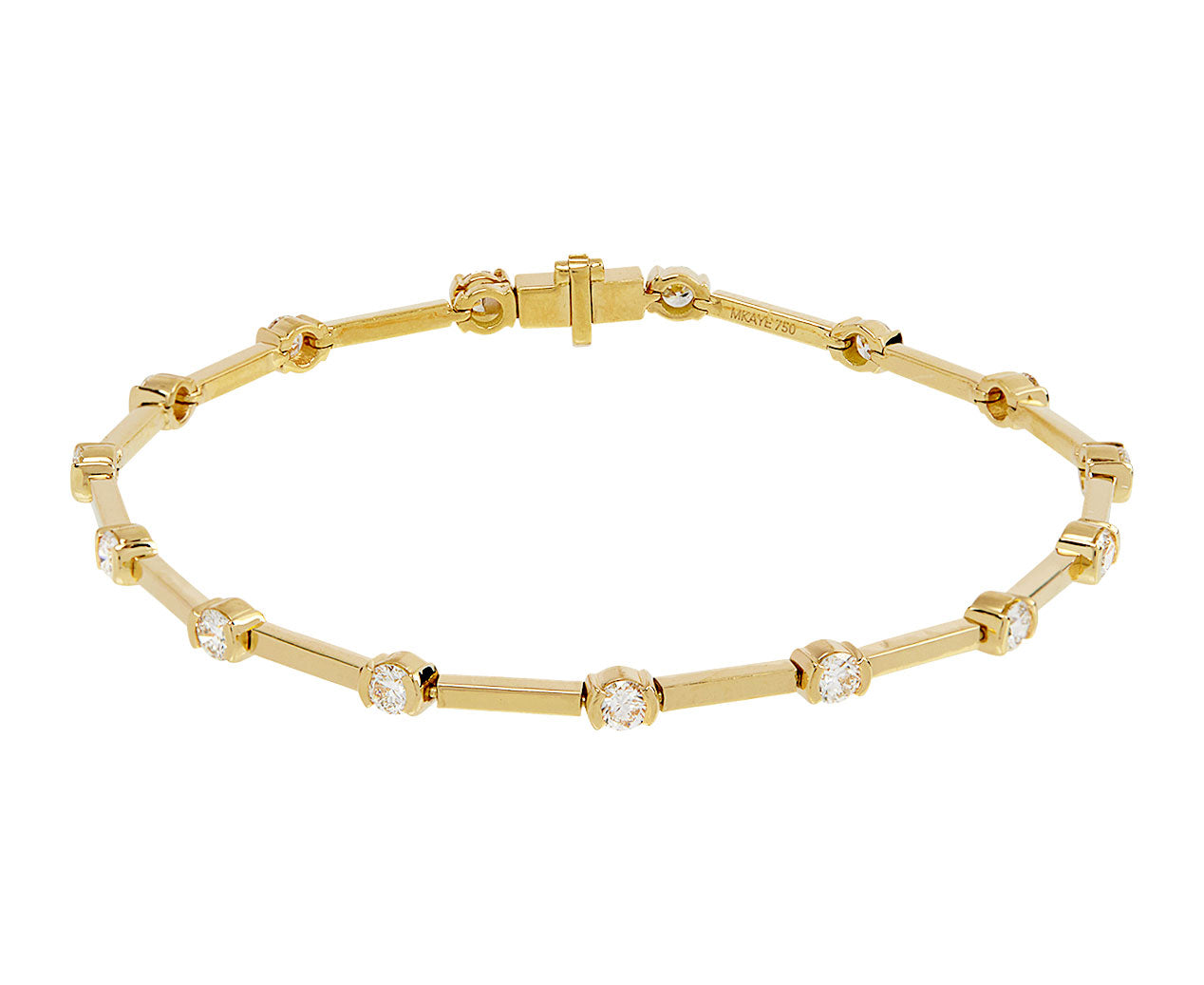 Mk diamond bracelet discount