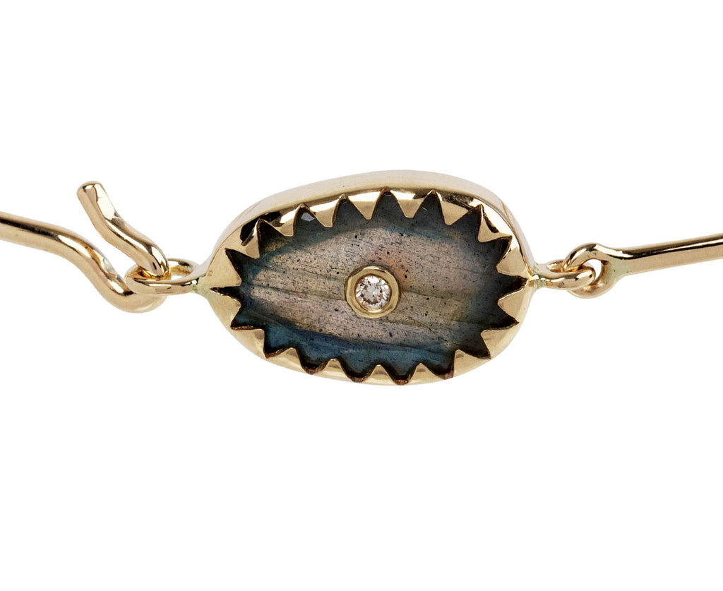 Pascale Monvoisin Labradorite Orso Bracelet Close Up Charm